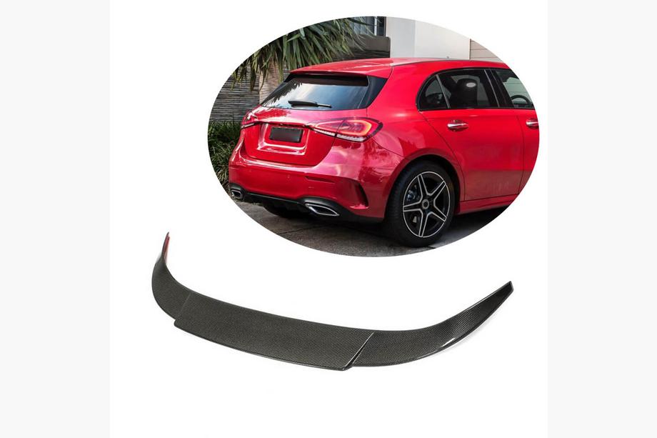 Mercedes A-class W177 2018- Spoiler V2 (pentru HB, Carbon) Image