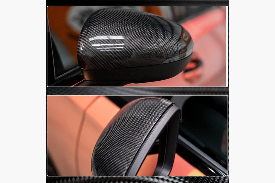 Mercedes A-class W177 2018- Capace Oglinzi (2018-2021, Carbon) Foto 4