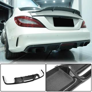 Difuzor Bara Spate (pentru Base/CLS63 AMG 2015-2018, Carbon) foto 2