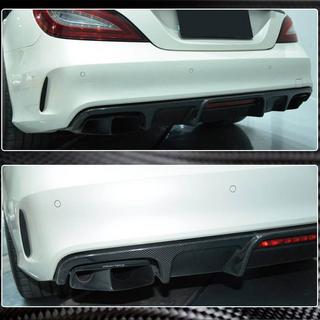 Difuzor Bara Spate (pentru Base/CLS63 AMG 2015-2018, Carbon) foto 3