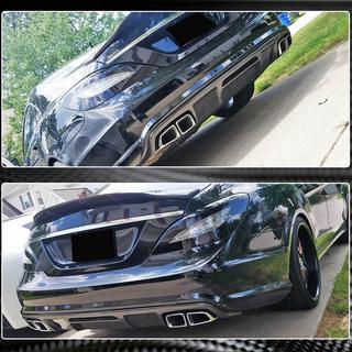Difuzor Bara Spate (pentru Base/CLS63 AMG 2015-2018, Carbon) foto 4