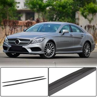 Praguri Laterale (pentru AMG-Line / CLS63 AMG SD 2015-2018, Carbon) foto 1