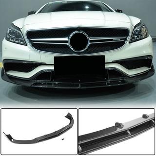 Extensie bara fata Lip V1 (pentru CLS63 AMG SD 2015-2018, Carbon) foto 2