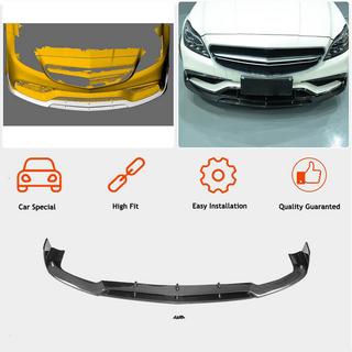 Extensie bara fata Lip V1 (pentru CLS63 AMG SD 2015-2018, Carbon) foto 3