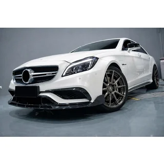 Prelungire bara fata Lip V2 (pentru CLS63 AMG SD 2015-2018, Carbon)