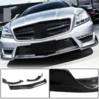 Mercedes CLS C218 2011-2018 Prelungire bara fata Lip V1 (pentru CLS63 AMG SD 2011-2014, Carbon) foto 1