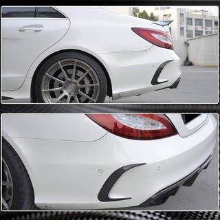 Capace bara spate (pentru Base / CLS63 AMG SD 2015-2018, Carbon) foto 4
