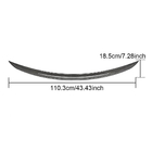 Mercedes CLA C118 2019- Spoiler V2 (Carbon) foto 6