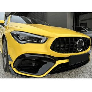 Extensii bara fata (pentru CLA45 AMG 2019-2022, ABS) Mercedes CLA C118 2019- foto 2
