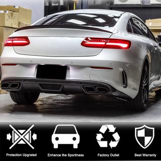 Difuzor bara spate V1 pentru AMG-Line 2017-2019 Carbon foto 3