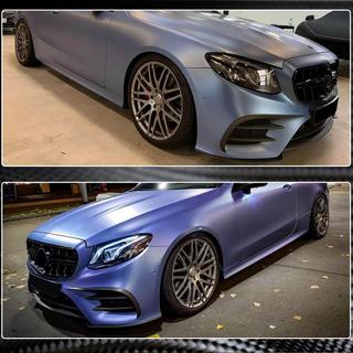 Lip bara fata pentru AMG-Line 2017-2019 Carbon foto 4