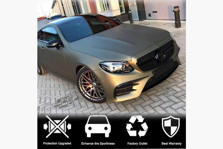 Mercedes E-class coupe C238 2016-2024 Capace bara fata carbon (pentru AMG / AMG-Line 2017-2019) Foto 3