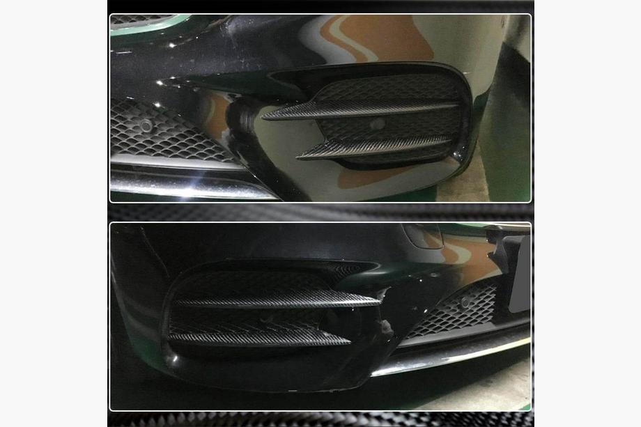 Mercedes E-class coupe C238 2016-2024 Capace bara fata carbon (pentru AMG / AMG-Line 2017-2019) Foto 5