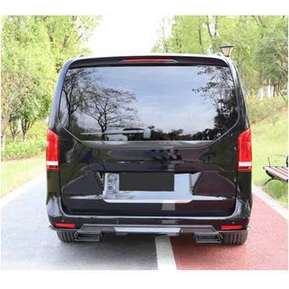 Difuzor Bara Spate V1 pentru V-Class 2014-2019 Carbon foto 3