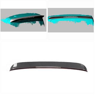 Spoiler V1 Carbon Uscat foto 2