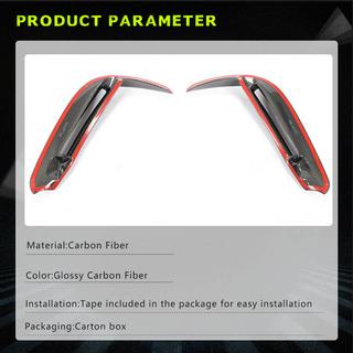 Capace proiectoare ceata carbon (pentru V-Class 2014-2019) foto 4