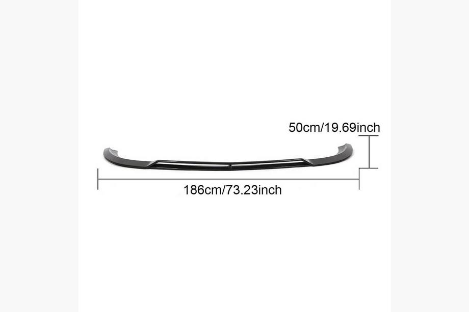 Mercedes Vito/V-class W447 2014- Prelungire Bara Fata Lip (2014-2019, Carbon) Foto 6