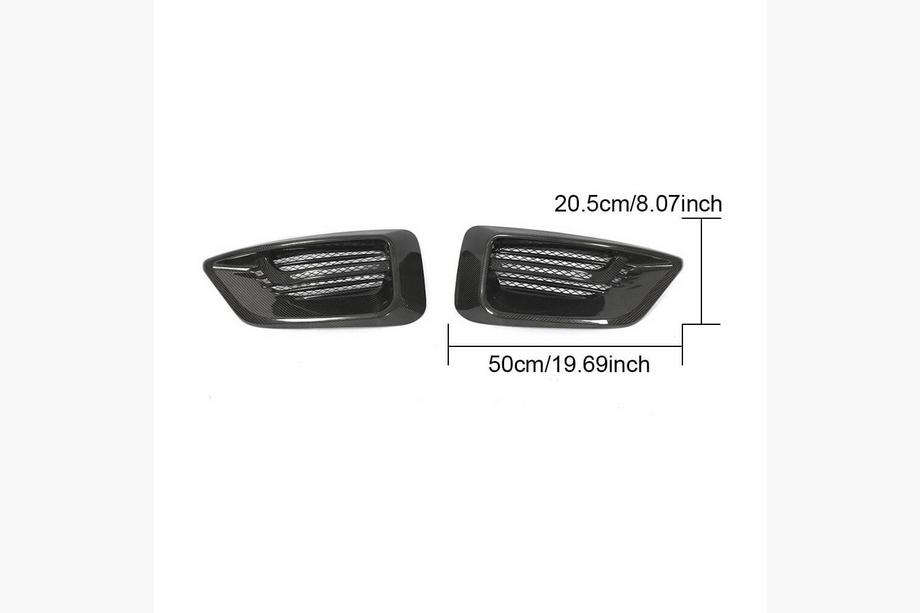 Mercedes Vito/V-class W447 2014- Capace proiectoare ceata V2 (2014-2019, Carbon) Foto 6