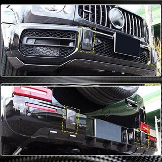 Set capace bara fata si spate (pentru G63 AMG, Carbon Uscat) foto 4