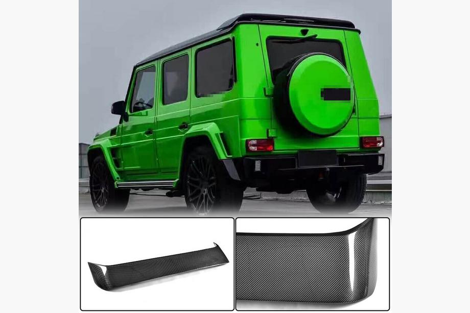Mercedes G class W463 1990-2018 Spoiler V1 (Carbon) Image