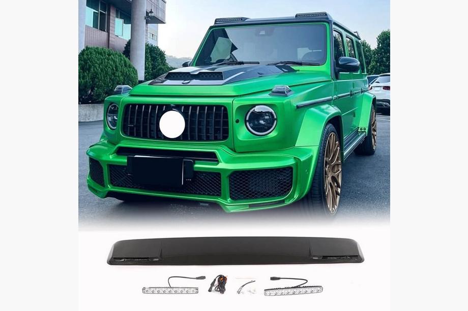 Mercedes G class W463 1990-2018 Spoiler AMG-Design (pentru 2004-2018, Carbon) Image
