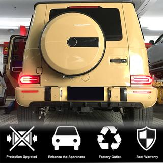 Difuzor Bara Spate V1 pentru G63 AMG, Carbon foto 3