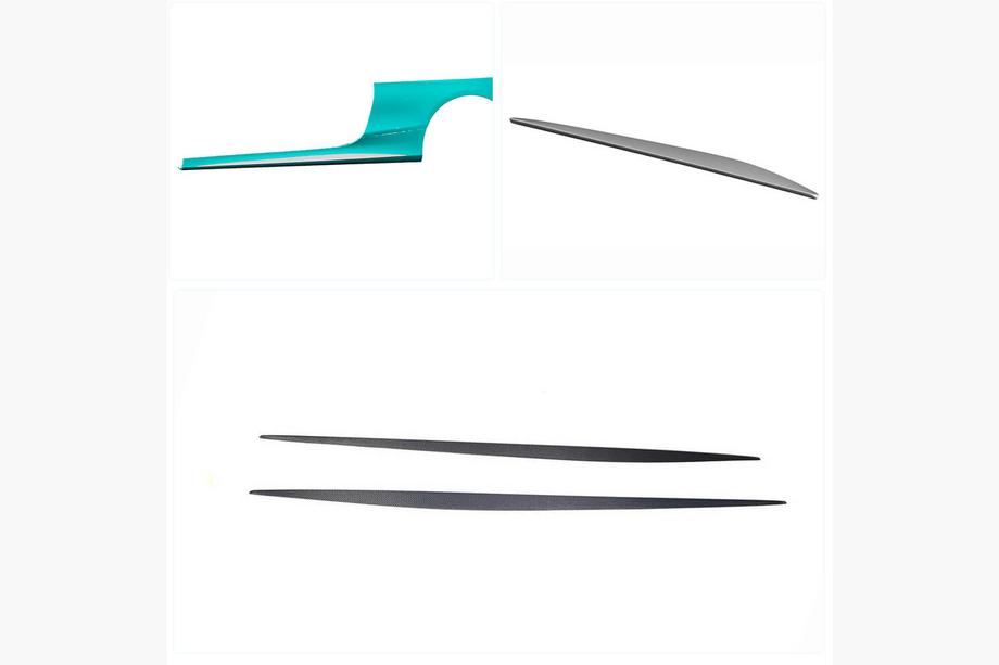 Mercedes S-class C217 Coupe 2014-2020 Praguri Laterale (pentru AMG-Line 2015-2018, Plastic) Foto 3