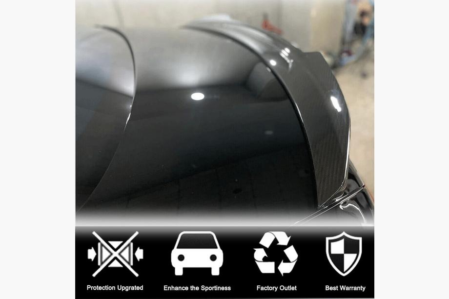 Mercedes S-class C217 Coupe 2014-2020 Spoiler V3 (Coupe, Carbon uscat) Foto 2