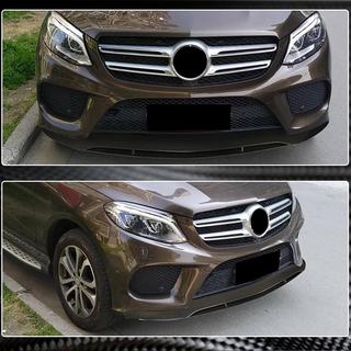 Extensii lip bara fata (pentru GLE43 AMG, Carbon) foto 2