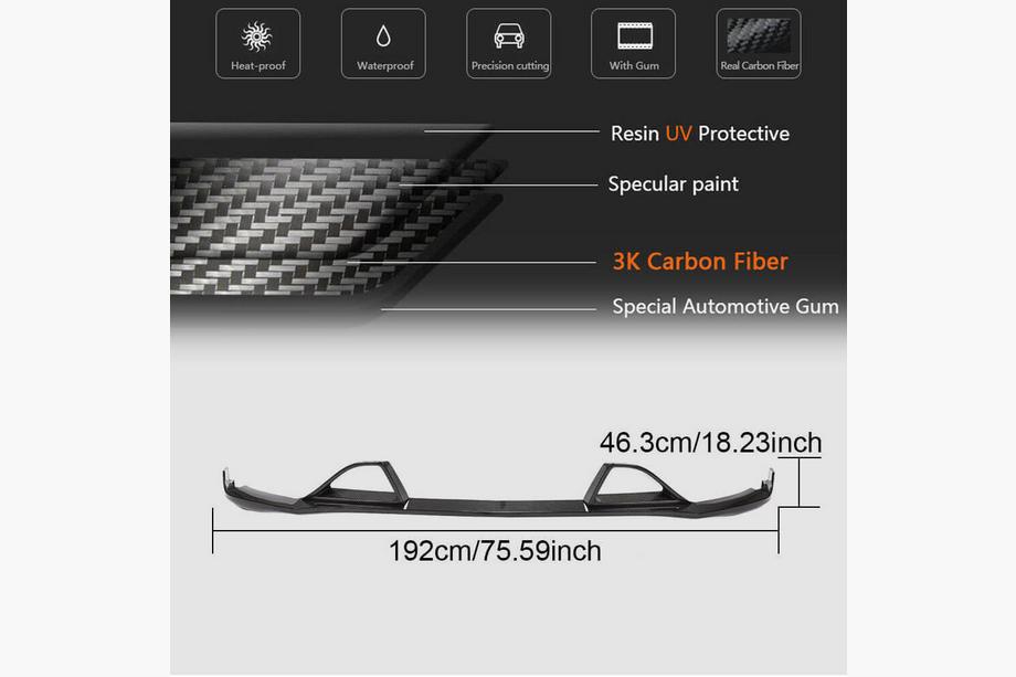 Mercedes GLE coupe C292 2015-2019 Extensii lip bara fata (pentru GLE63 AMG, Plastic) Foto 6