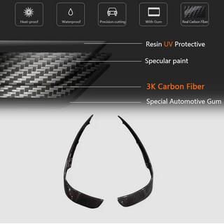Capace Bara Fata Carbon pentru GLA45 AMG 2013-2016 foto 3