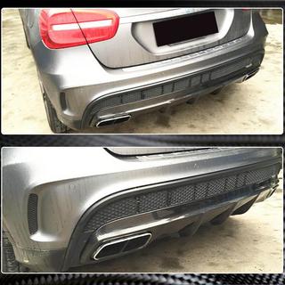 Difuzor bara spate pentru GLA45 AMG, Carbon foto 3