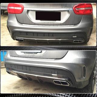 Difuzor bara spate pentru GLA45 AMG, Carbon foto 4