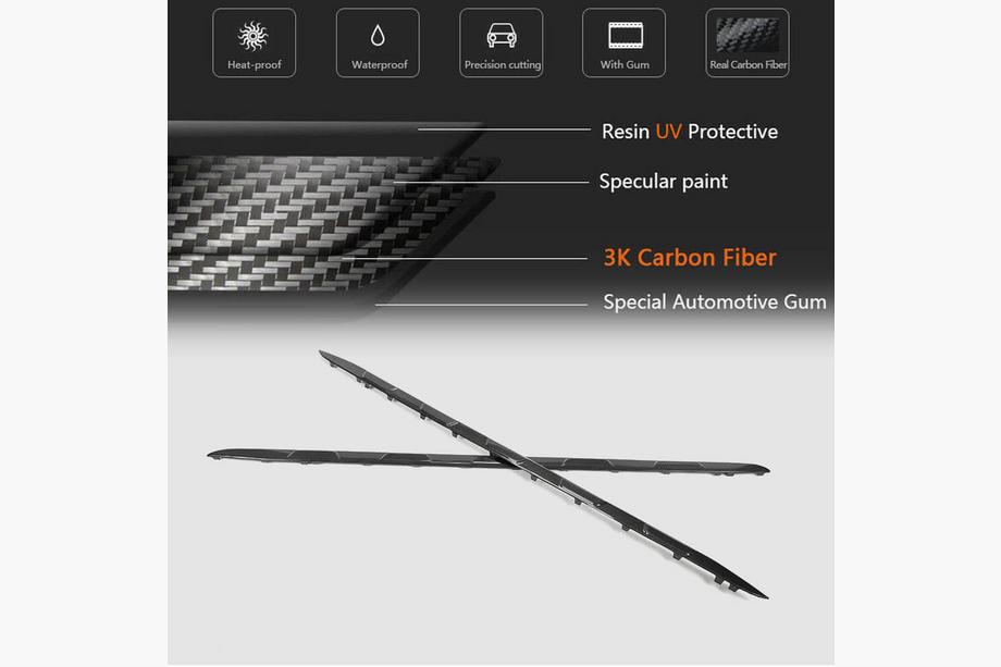 Mercedes GLA X156 2014-2019 Praguri Laterale (pentru GLA45 AMG 2013-2016, Carbon) Foto 5
