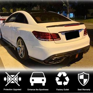 Difuzor bara spate pentru AMG-Line 2014-2016, Carbon foto 2