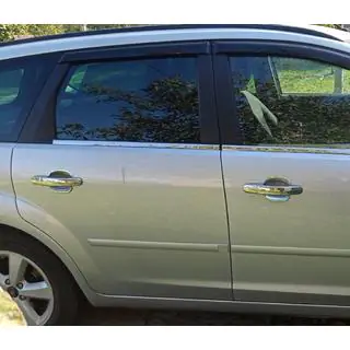 Capace crom manere usi (4 buc, plastic) Ford Focus II 2008-2011 foto 3