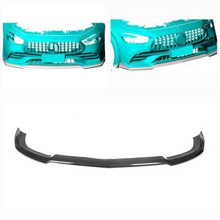 Lip bara fata (pentru GT43/GT50/GT53 2018-2022, Carbon) foto 2