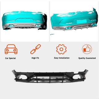 Difuzor bara spate pentru GT43/GT50/GT53 2018-2022, Carbon foto 2