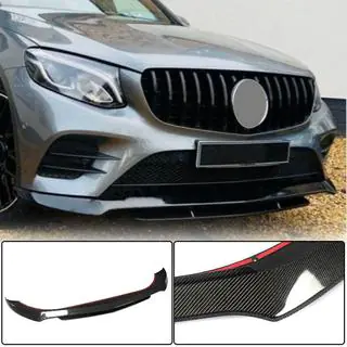 Prelungire bara fata Lip (pentru AMG-Line/GLC43 AMG, Carbon) foto 1