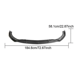 Lip bara fata (pentru CLA45 AMG SD, Carbon) foto 4