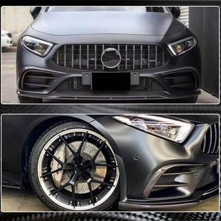 Extensii Bara Fata (pentru AMG-Line 2018-2020, Carbon) foto 4