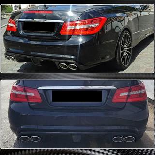 Difuzor spate pentru E63 AMG 2009-2013, Carbon foto 3