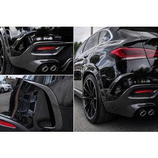 Ornament bara spate carbon pentru GLE 350/GLE450/GLE63 2019-2023 foto 2