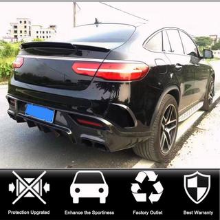 Ornament bara spate carbon pentru GLE 350/GLE450/GLE63 2019-2023 foto 2