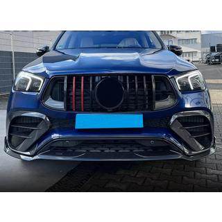 Grila fata Rocket Carbon (pentru AMG-Line/GLE53/GLE63 2018-2023) foto 2