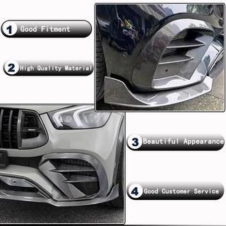 Lip bara fata (pentru GLE53/AMG-Line 2019-2023, Carbon) foto 3