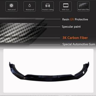 Lip bara fata (pentru GLE53/AMG-Line 2019-2023, Carbon) foto 4