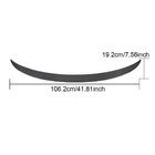 Mercedes GLA H247 2020- Spoiler V2 (Carbon) foto 6