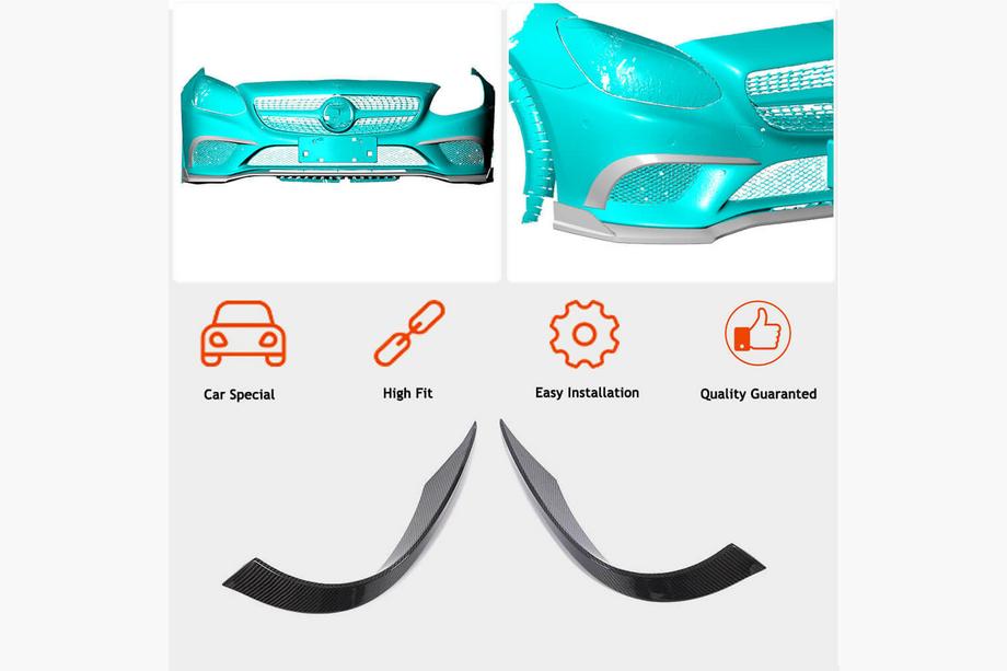 Mercedes SLK R172 2011-2016 Capace bara fata carbon (pentru Base 2016-2020) Foto 2