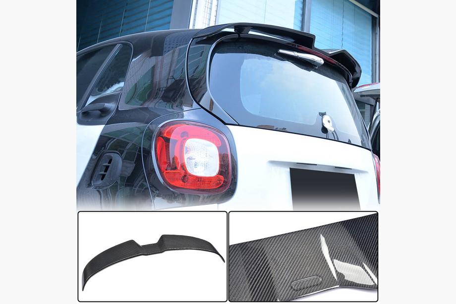 Smart 2014- Spoiler V1 (pentru fortwo, Carbon) Image